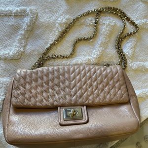 Karl lagerfeld leather side back